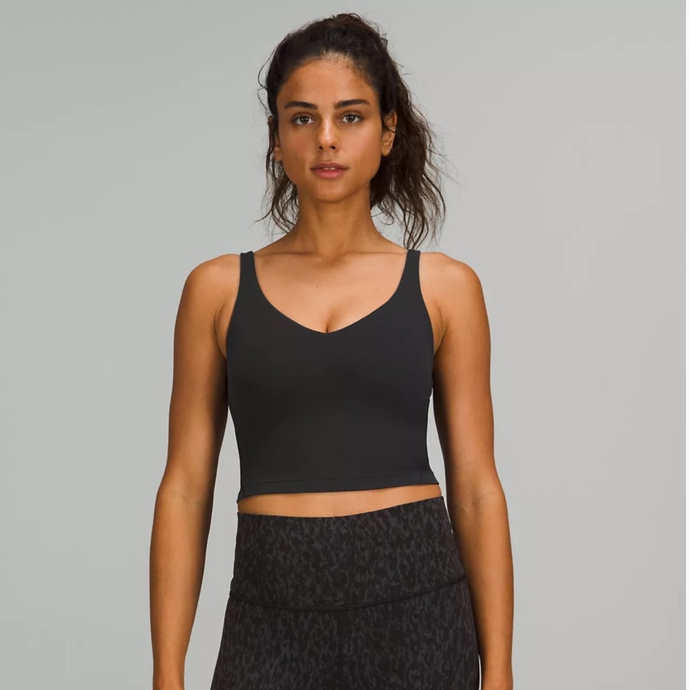 lululemon athletica Black Tank Top